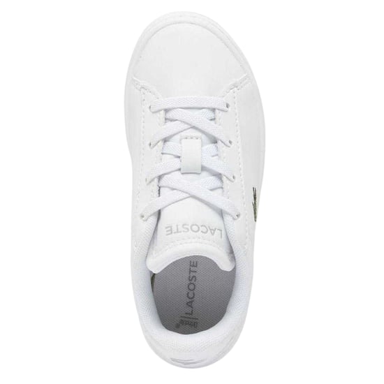 Lacoste - "Carnaby Set" Gesticktes Logo Sneaker für Kinder (Weiß) - Image 3