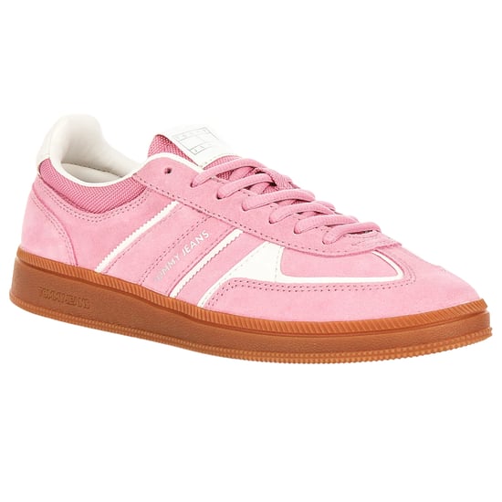 Tommy Jeans - "Greenwich" Sneaker für Damen, Wildleder, Flach (Pink) - Image 4