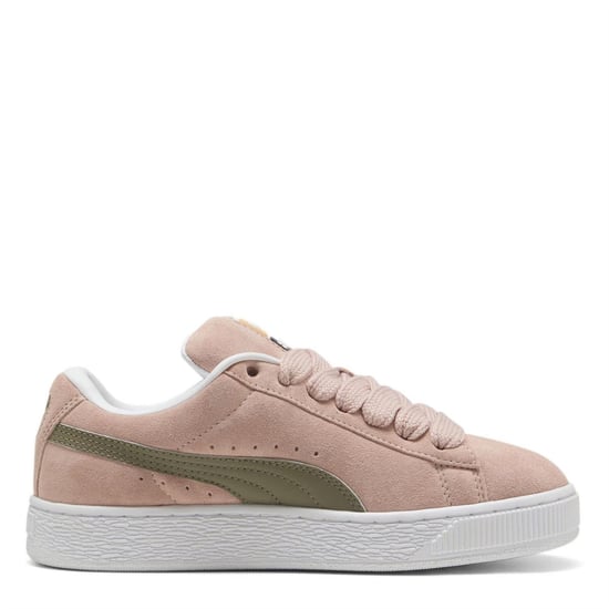 Puma - "XL Leo" Leo-Muster Sneaker für Damen, Wildleder (Pink/Weiß) - Image 4