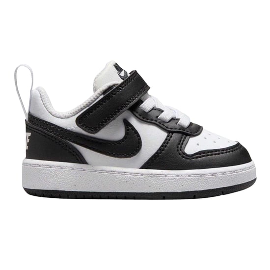 Nike - "Court Borough" Sneaker für Kinder, Leder (Weiß/Schwarz) - Image 1