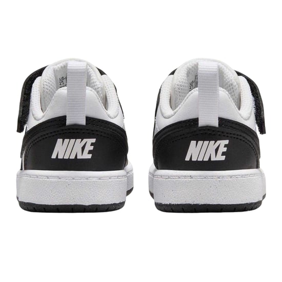 Nike - "Court Borough" Sneaker für Kinder, Leder (Weiß/Schwarz) - Image 2