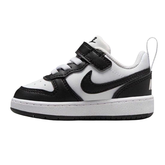Nike - "Court Borough" Sneaker für Kinder, Leder (Weiß/Schwarz) - Image 3