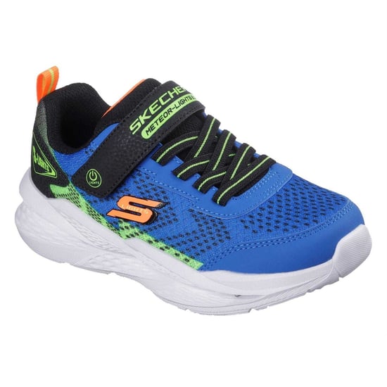 Skechers - "Meteor" Sneaker für Jungen, Aufleuchtend (Schwarz/Blau) - Image 5