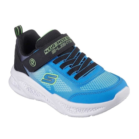 Skechers - "S Lights" Sneaker für Jungen, Runder Zeh (Blau/Schwarz) - Image 3