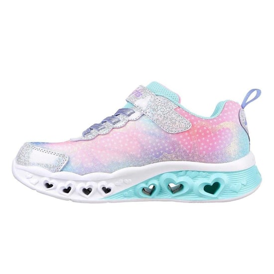 Skechers - "Flutter Heart" Sneaker für Mädchen, Aufleuchtend, Flach (Lavendel) - Image 2