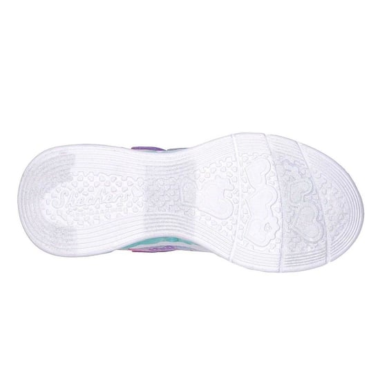 Skechers - "Flutter Heart" Sneaker für Mädchen, Aufleuchtend, Flach (Lavendel) - Image 4