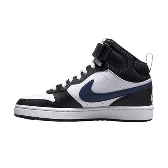 Nike - "Court Borough" High Top Turnschuhe für Jungen (Weiß/Schwarz/Rot) - Image 2