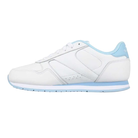 Slazenger - Sneaker für Damen, Beschichtetes Leder (Weiß/Hellblau) - Image 3