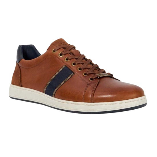 Dune London - "Trint" Sneaker für Herren, Canvas (Hellbraun) - Image 4