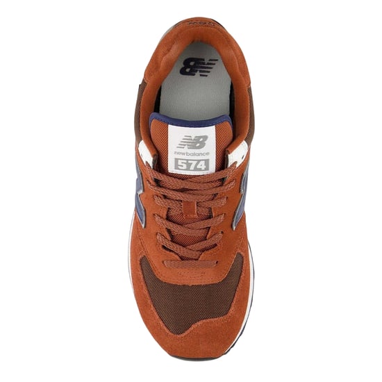 New Balance - "574" Klassisch Sneaker für Herren, Wildleder (Braun/Grau) - Image 3