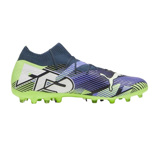 Puma - "Ultra Match" Fußballschuhe mit festem Boden für Herren (Frostgrau) - Image 1