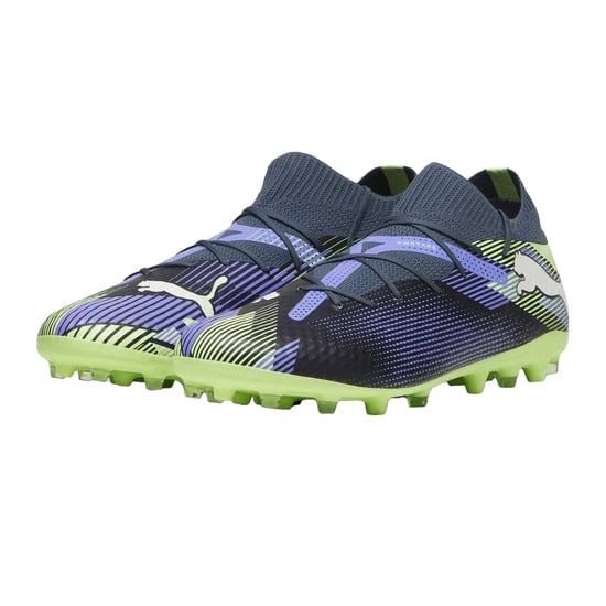 Puma - "Ultra Match" Fußballschuhe mit festem Boden für Herren (Frostgrau) - Image 5