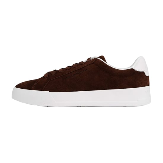 Tommy Hilfiger - "Pebble Grain Court" Sneaker für Herren, Leder (Braun) - Image 2