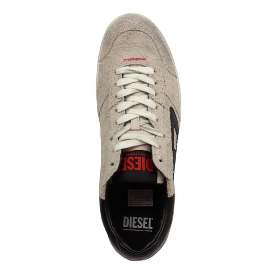 Diesel - "S-Leroji" Sneaker für Herren, Leder (Silber) - Image 3