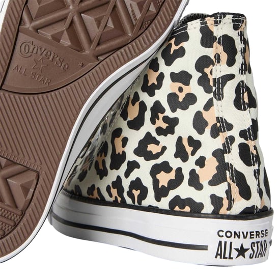 Converse - "Classic Hi" Leo-Muster High Top Turnschuhe für Damen, Flach (Leopard) - Image 4