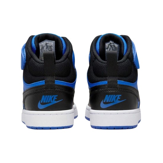 Nike - "Court Borough" High Top Turnschuhe für Jungen, Hoch geschnitten, Flach (Königsblau/Schwarz) - Image 2
