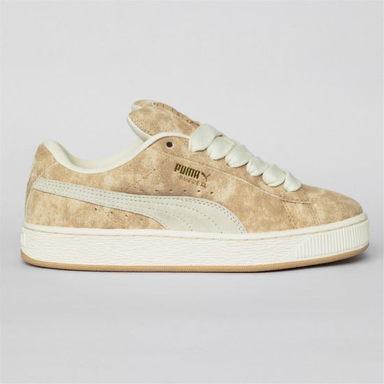Puma - "XL Leo" Leo-Muster Sneaker für Damen, Wildleder (Naturweiß) - Image 3