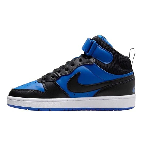 Nike - "Court Borough" High Top Turnschuhe für Jungen, Hoch geschnitten, Flach (Königsblau/Schwarz) - Image 3