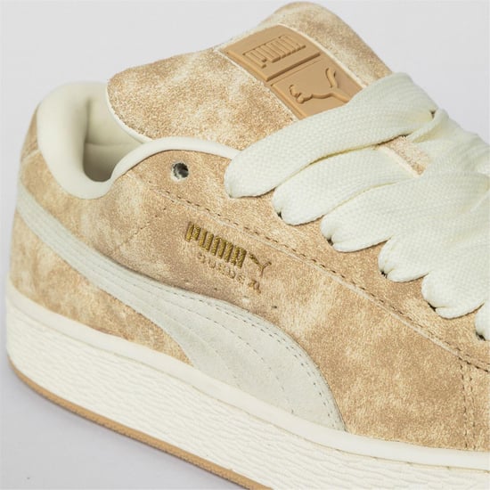Puma - "XL Leo" Leo-Muster Sneaker für Damen, Wildleder (Naturweiß) - Image 4