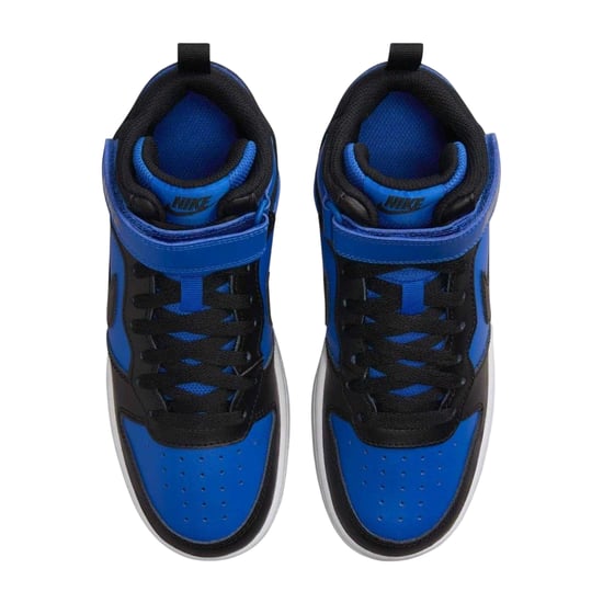 Nike - "Court Borough" High Top Turnschuhe für Jungen, Hoch geschnitten, Flach (Königsblau/Schwarz) - Image 4
