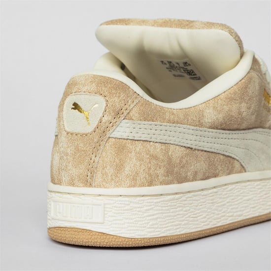 Puma - "XL Leo" Leo-Muster Sneaker für Damen, Wildleder (Naturweiß) - Image 5