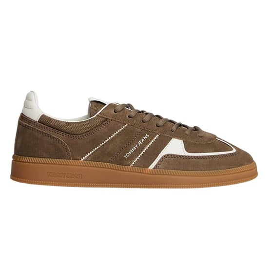 Tommy Jeans - "Greenwich" Sneaker für Damen, Wildleder, Flach (Braun) - Image 1