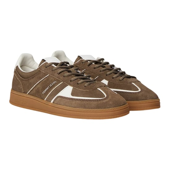 Tommy Jeans - "Greenwich" Sneaker für Damen, Wildleder, Flach (Braun) - Image 4