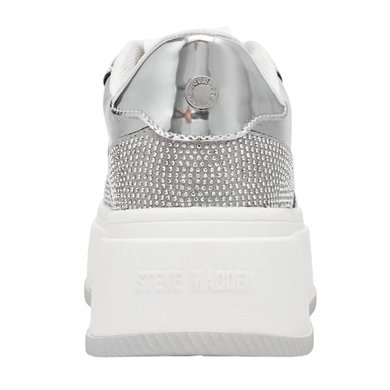 Steve Madden - "Dynamo" Sneaker für Damen (Silber) - Image 2