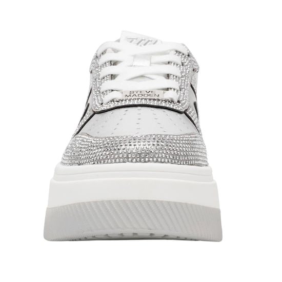 Steve Madden - "Dynamo" Sneaker für Damen (Silber) - Image 6