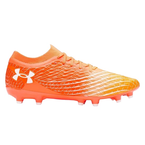 Under Armour - "Magnetico Pro" Grafikdruck Fußball-Stiefel für Herren (Orange/Weiß) - Image 1