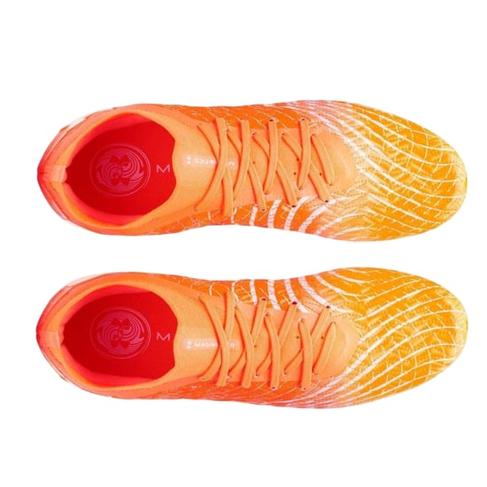 Under Armour - "Magnetico Pro" Grafikdruck Fußball-Stiefel für Herren (Orange/Weiß) - Image 3