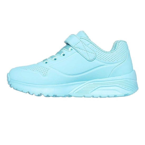 Skechers - "Uno Lite" Sneaker für Kinder, Leder (Türkis) - Image 2