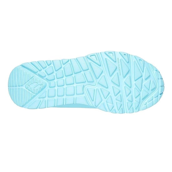 Skechers - "Uno Lite" Sneaker für Kinder, Leder (Türkis) - Image 4