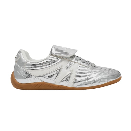 Steve Madden - Metallic Sneaker für Damen (Silber) - Image 1