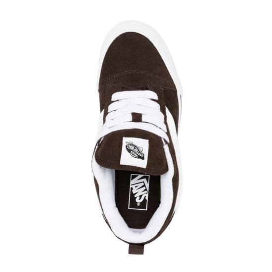 Vans - "Knu Skool" Sneaker für Damen, Wildleder (Braun) - Image 3