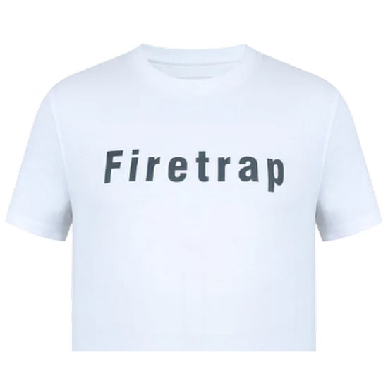 Firetrap - T-Shirt für Herren, Baumwolle (Weiß) - Image 3