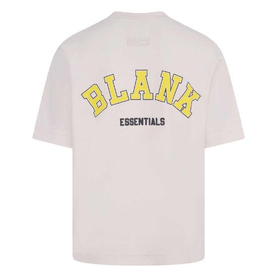 Blank Essentials - "College" T-Shirt für Herren, Übergroß (Knochen) - Image 2