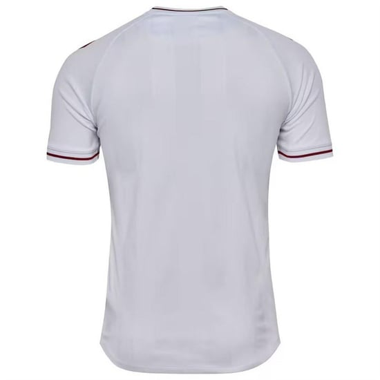 Hummel - "2025" Auswärts-Trikot für Herren, Dänemark (Weiß) - Image 2