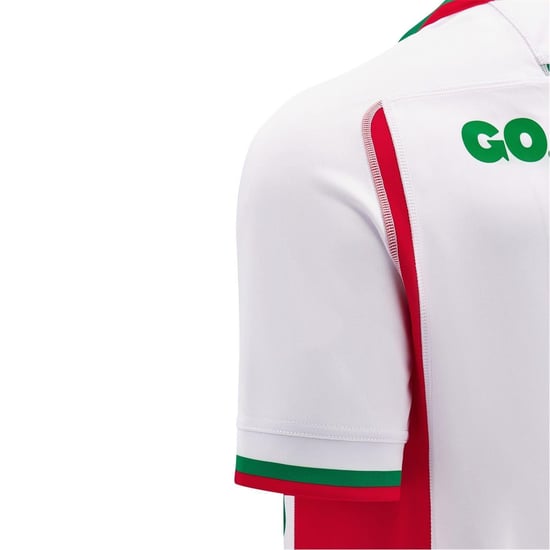 Macron - "24/25" Auswärts-Trikot für Herren, Welsh Rugby Union (Weiß/Grün) - Image 4