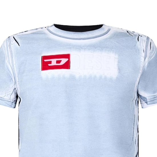 Diesel - "T-Regs N5" T-Shirt für Herren (Weiß) - Image 3