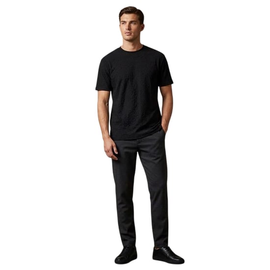 Armani Exchange - T-Shirt für Herren, Rundhalsausschnitt, Regulär (Schwarz) - Image 1
