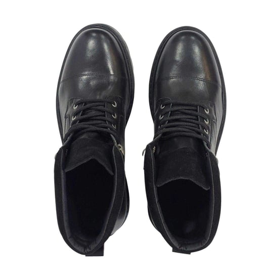 Firetrap - "Ralf" Wanderstiefel für Herren, Leder, Runder Zeh (Schwarz) - Image 4