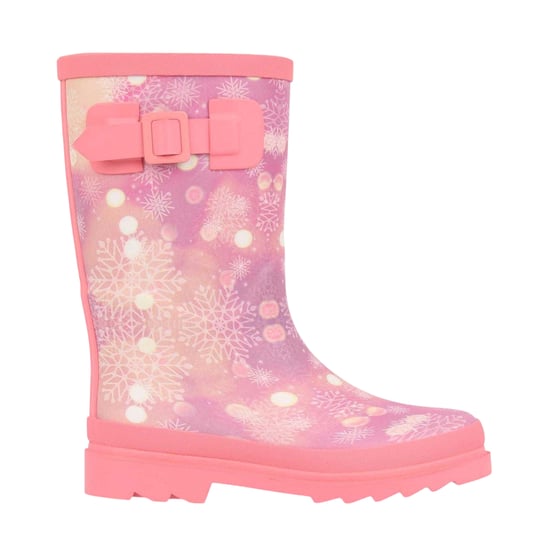 Gelert - Marmoriert Gummistiefel für Kinder, Wasserfest (Pink) - Image 1