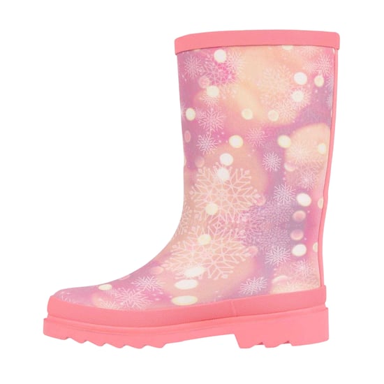 Gelert - Marmoriert Gummistiefel für Kinder, Wasserfest (Pink) - Image 2