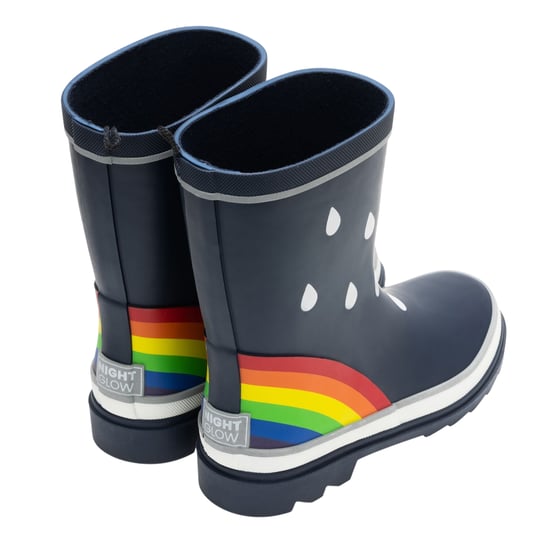 Regatta - "Mudplay III" Regenbogen Gummistiefel für Kinder (Marine) - Image 2