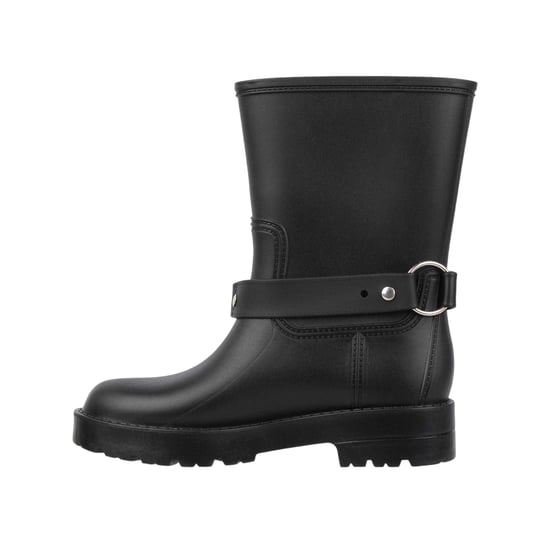 Gelert - Unifarben Gummistiefel für Damen, mit Schnalle (Schwarz) - Image 2