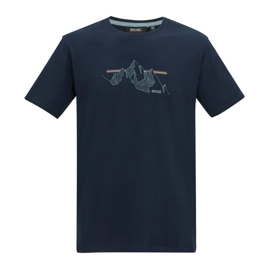 Regatta - "Cline IX" T-Shirt für Herren (Marine) - Image 1