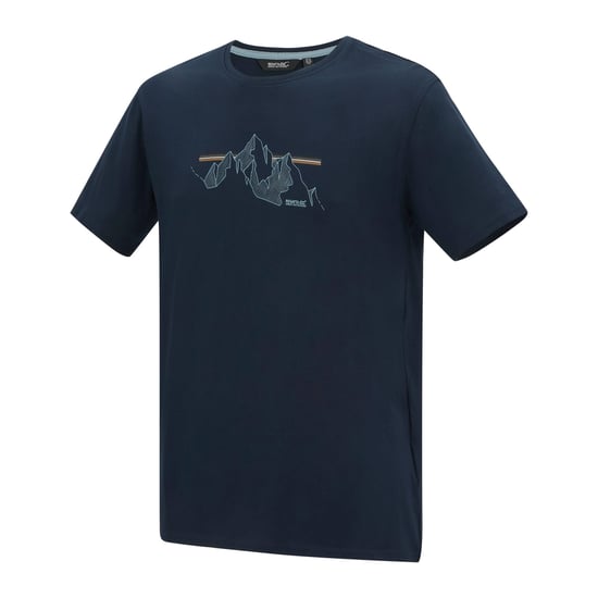 Regatta - "Cline IX" T-Shirt für Herren (Marine) - Image 3