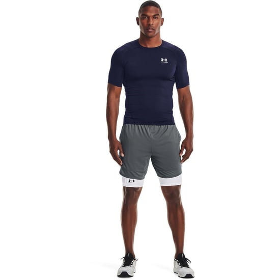 Under Armour - T-Shirt für Herren, HeatGear, Training (Marine/Weiß) - Image 4
