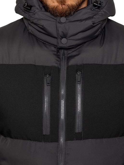 Enzo Milano | Herren Wattierte Pufferjacke - Image 3